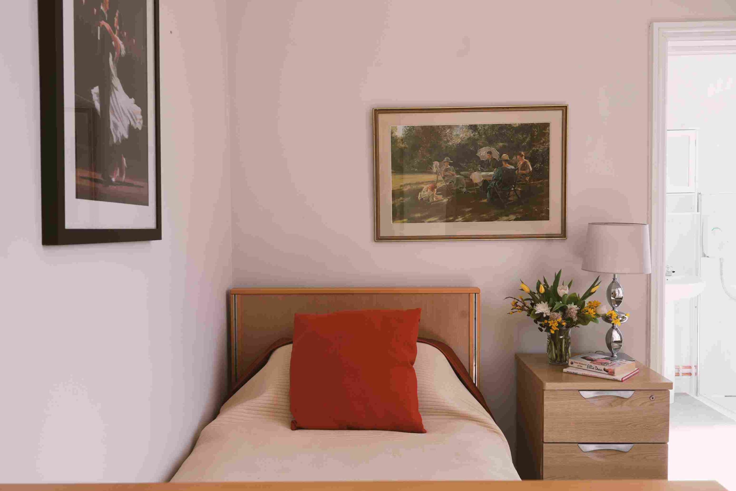 Family-run care home reception in West Sussex